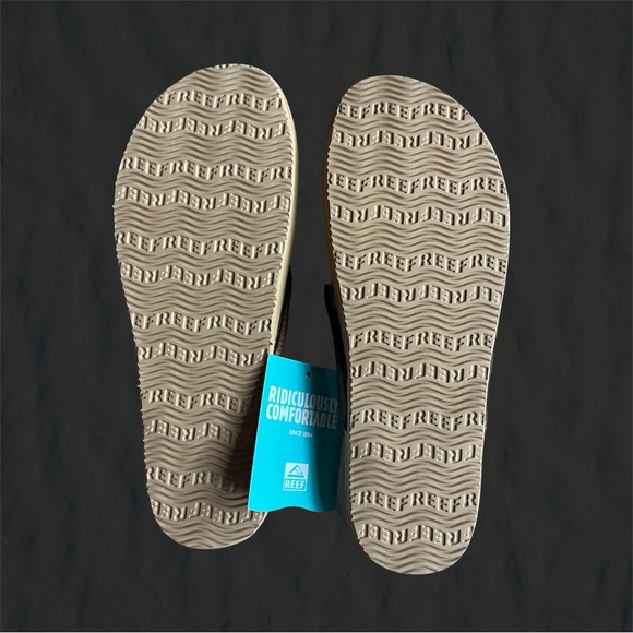 Reef Brown and Tan Flip Flops - Picture 3 of 4